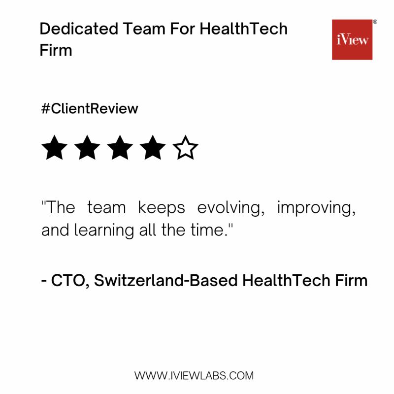 YourTechMates's tweet image. Client #Feedback!
Partnered with a Swiss #HealthTech firm, providing dedicated teams for platform development using #JavaSpringBoot, #React, and #GCP.
Enabled #DecentralizedClinicalTrials and efficient device management.
📅 Book a meeting: lnkd.in/e-gUYtsK