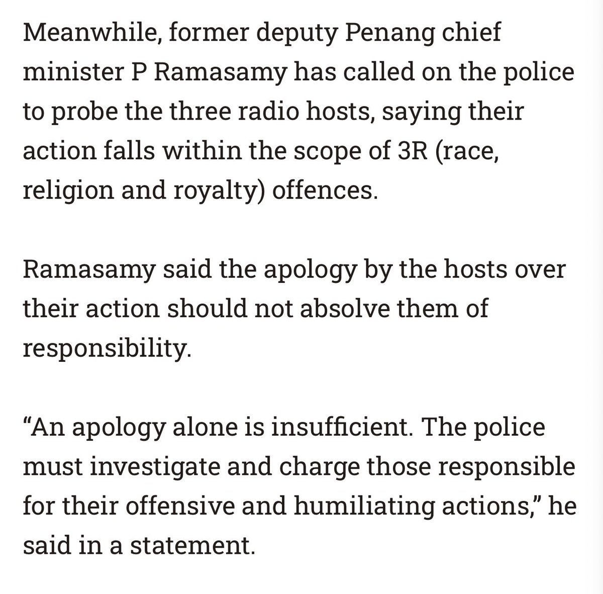 nazrinsaad's tweet photo. @edjunaidi Sial gila. Masa kes radio Era tak cukup pula sekadar maaf. Dasar ahli politik bangsat. https://t.co/l1ZAcG1Lt5
