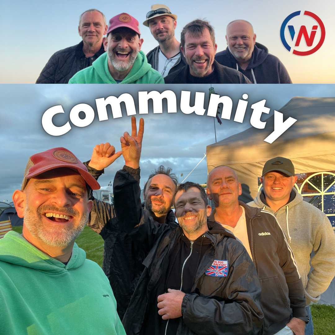 As Who Needs Instructions grows, so does the purpose.

Friendships formed

COMMUNITY is what it's all about. 

These are my mates, I've known for decades. I love these guys 💙

We're a proper eclectic mix. We're a community!

We need more 'COMMUNITY" not Competition