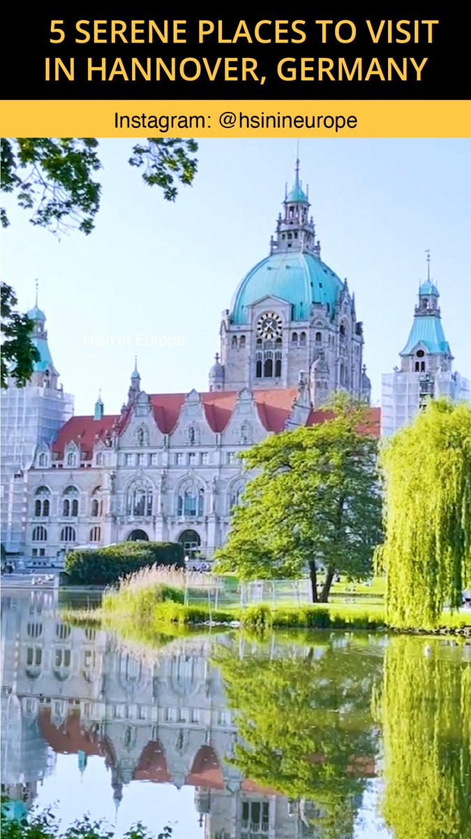 hsinineurope's tweet photo. 🌷✨Slow spring moments in Hannover, Germany
Plan a one-day peaceful escape: Maschpark, Maschsee, the New Town Hall & more.
Full guide here👇
https://t.co/rWNFIX5Deg
#GermanyTravel #slowliving #solotravel #springescape #travelguide #Hannover #hsinineurope #hsiningermany https://t.co/hftSPYRapS