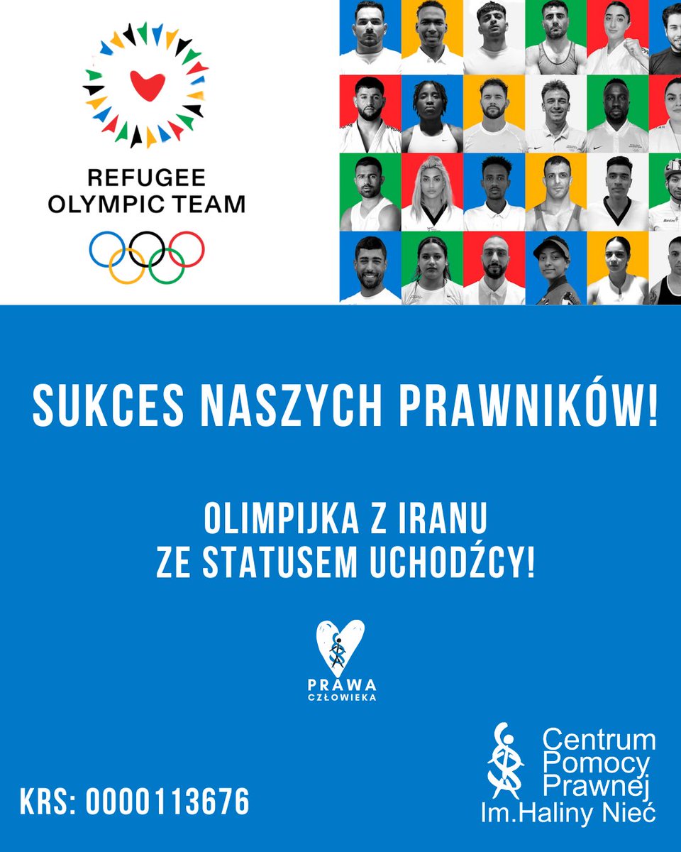 🏅Z dumą ogłaszamy kolejną wygraną sprawę – Olimpijka znalazła azyl w Polsce!  Historię naszej Beneficjentki, od aplikacji o ochronę międzynarodową, po kwalifikację na Igrzyska Olimpijskie 2028 - w🧵