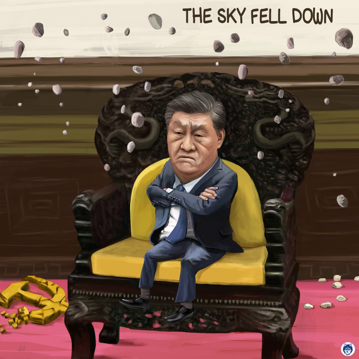 Wolveri69500066's tweet photo. The Sky Fell Down https://t.co/oYgbMV7kgg