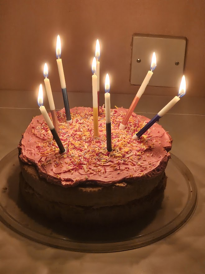 Today is Atrium's 8th birthday!

Thank you everyone for such staunch support over the years - reading the mag, sending poems and spreading the word. We couldn't do it without you.

So have some cake!

Claire &amp; Holly xxx

#poetrycommunity #thankyou #birthday
