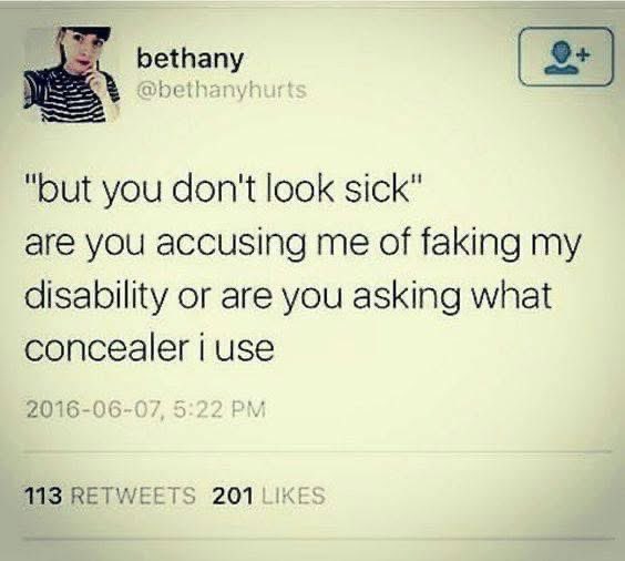 OSufferer's tweet image. #fibromyalgia #chronicillness #invisibledisability #invisibleillness #mecfs #fnd