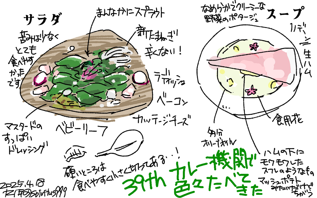 #カレー機関
程よくおなかを減らして、しっかり食べて飲んできました(当社比)
お野菜たっぷり美味しかったです、ご馳走様でした!
チキンライス美味しかった!!