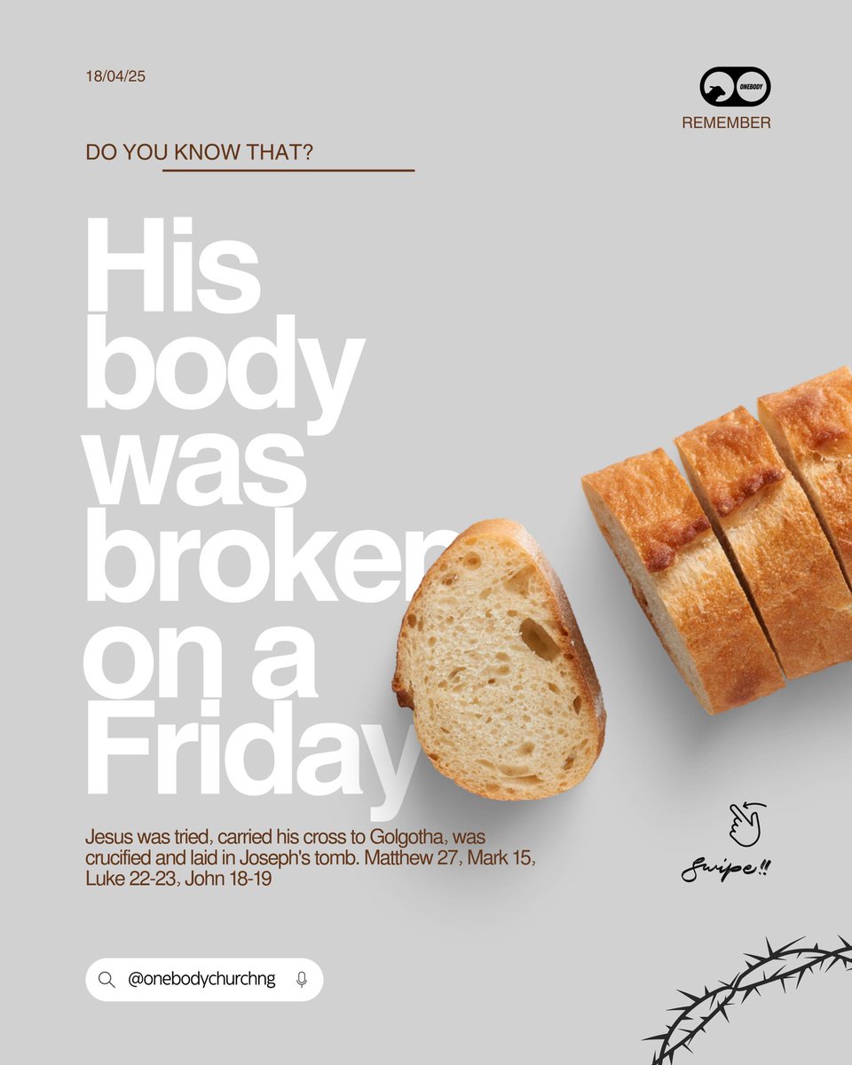 Onebodyng's tweet photo. It's Good Friday and it means everything to us. See why. https://t.co/IqzCoYWJHv