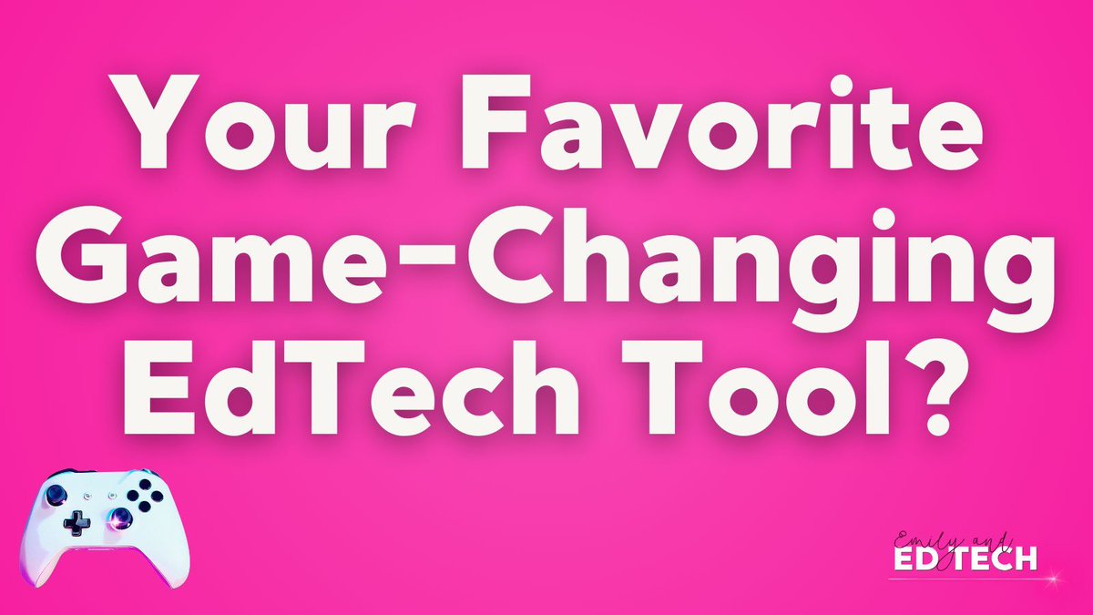 EmilyAndEdTech's tweet image. Feature Friday: What’s ONE EdTech tool that completely changed how you teach? I’ll go first in the comments. 👇 

#EdTech #EduCoach #EmilyAndEdTech #Edusky