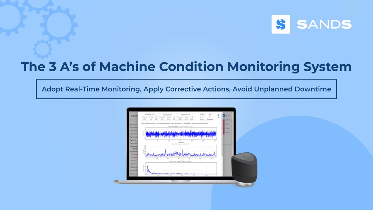 🔧 Discover the 3 A’s of Machine Condition Monitoring linkedin.com/pulse/3-machin…

#conditionmonitoringsystem #SANDS #utility #manufacturer #industry4.0