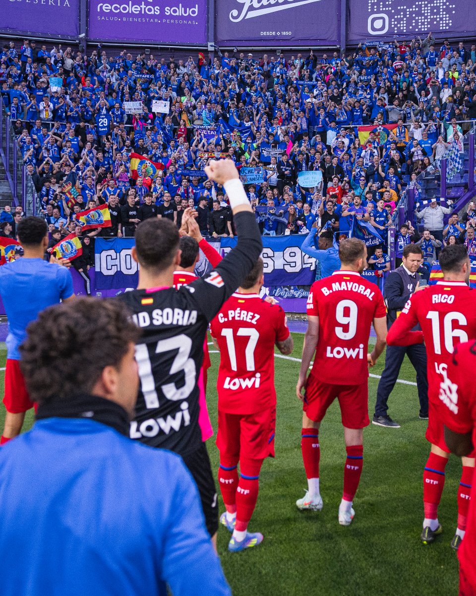 🗓️ Viernes de <a href="/GetafeCF/">Getafe C.F.</a> 💙

🕘 21:00
🆚 <a href="/RCDEspanyol/">RCD Espanyol de Barcelona</a> 
👀 Objetivo superar los 40 puntos.

#VamosGeta