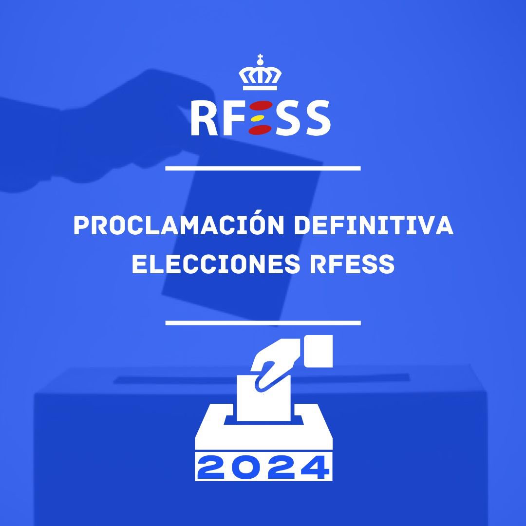 #ProcesoElectoralRFESS2024 🗳️ Proclamación definitiva del resultado de las elecciones de la Real Federación Española de Salvamento y Socorrismo (<a href="/RFESS1/">RFESS</a>)

➡️ Acceso desde: rfess.es/proceso-electo… 🌐

#salvamentoysocorrismo