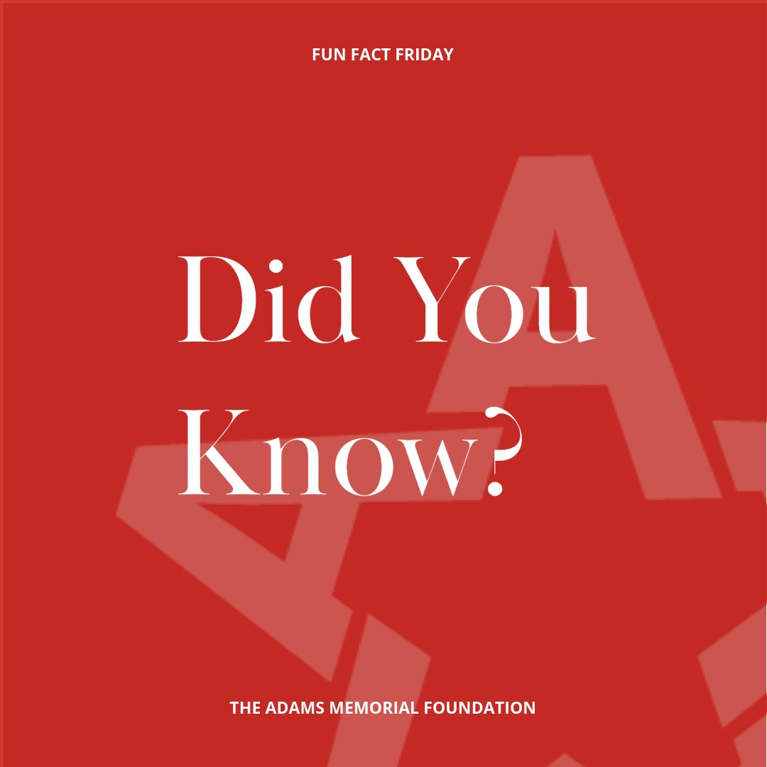 AdamsMemorial's tweet photo. Join us every Friday for fascinating fun facts about the Adams family and their intriguing stories! #johnadams #modeltreaty #frenchalliance #1776 #funfactfriday https://t.co/AW8Pwj1f8w