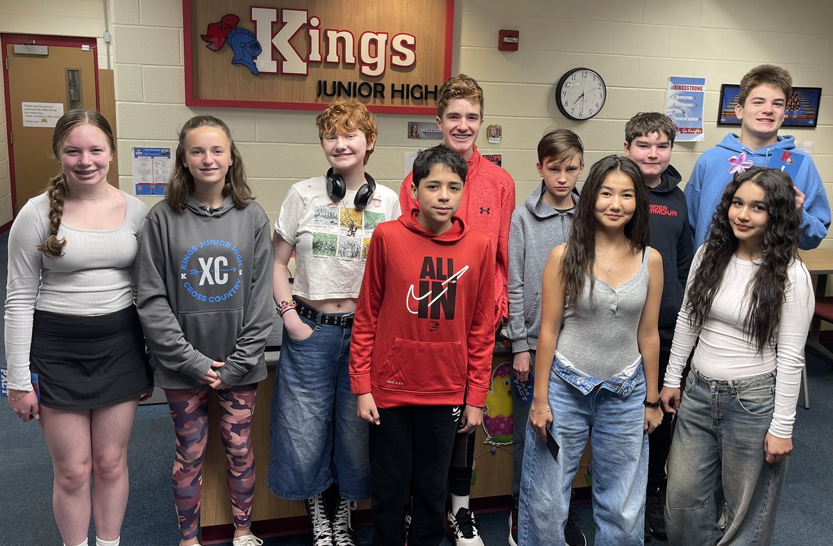 KJHKnights's tweet photo. Congratulations to our KJH PACT Students of the Week! #PACT @Kings_Schools https://t.co/kcqZW5wAK9