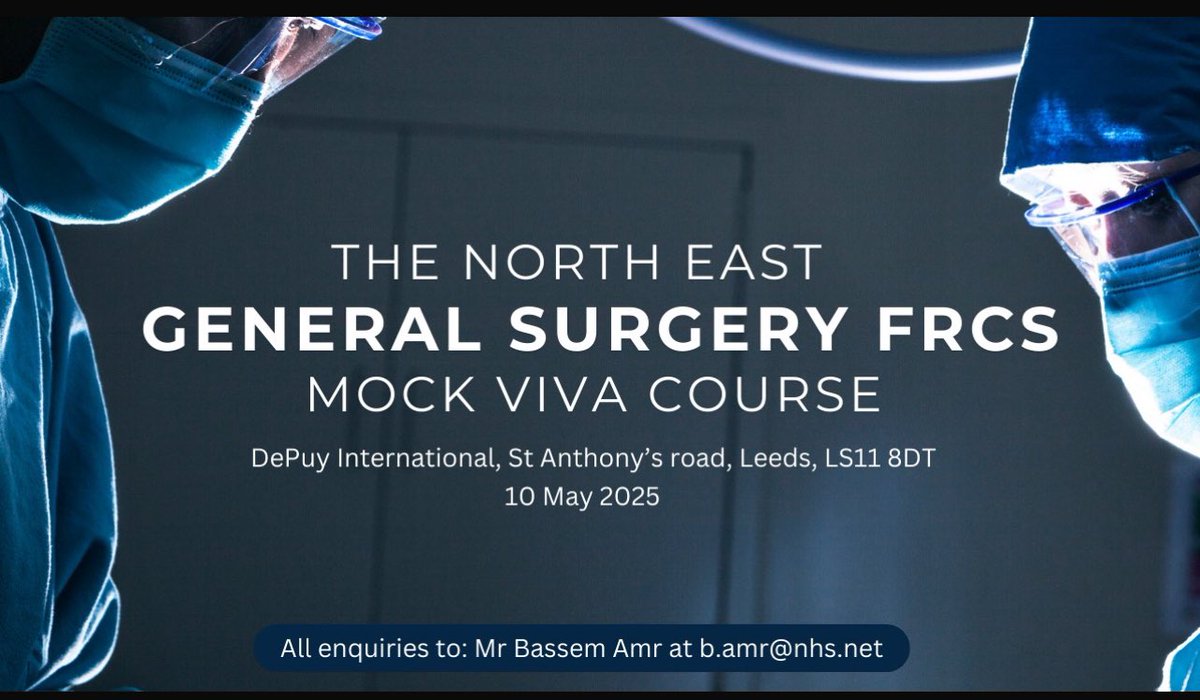 Bassem Amr AFHEA, MD, FRCS (@bassemzsurgeon) on Twitter photo Last few places available for our 3rd FRCS mock Viva day. DM for booking details.#FRCS <a href="/ALSGBIAcademy/">ALSGBI Academy</a> <a href="/asgbi/">ASGBI</a> <a href="/RCSnews/">The Royal College of Surgeons of England</a> <a href="/RCSEd/">The Royal College of Surgeons of Edinburgh</a> <a href="/bariatricBOMSS/">BOMSS</a> <a href="/roux_group/">The Roux Group</a> Last few places available for our 3rd FRCS mock Viva day. DM for booking details.#FRCS <a href="/ALSGBIAcademy/">ALSGBI Academy</a> <a href="/asgbi/">ASGBI</a> <a href="/RCSnews/">The Royal College of Surgeons of England</a> <a href="/RCSEd/">The Royal College of Surgeons of Edinburgh</a> <a href="/bariatricBOMSS/">BOMSS</a> <a href="/roux_group/">The Roux Group</a>