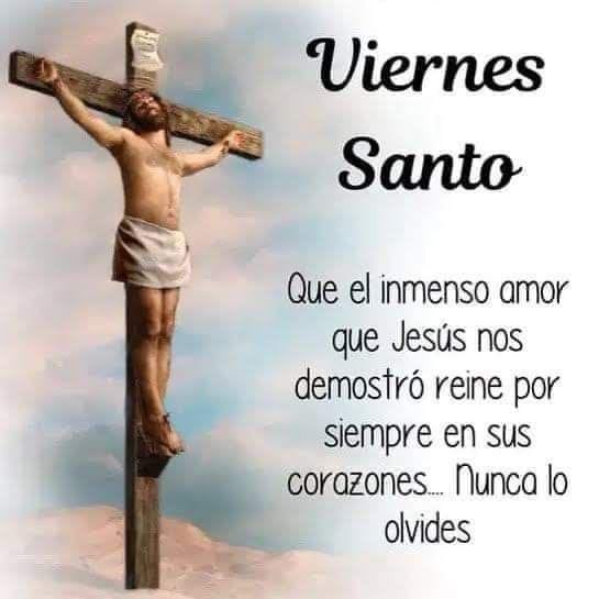 Señor que el inmenso amor que demostraste tener por nosotros, reine por siempre en nuestros corazones