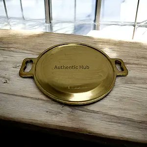 RASOOLALIK80351's tweet image. Cook your dosa and roti the traditional way with this Bronze Tawa – a handcrafted bronzeware beauty!  Priced at $202 with secure packaging and worldwide shipping.
👉 Buy now amazon.com/dp/B0DJ91L96M
#bronzetawa #dosaPan #traditionalcookware #worldwideshipping