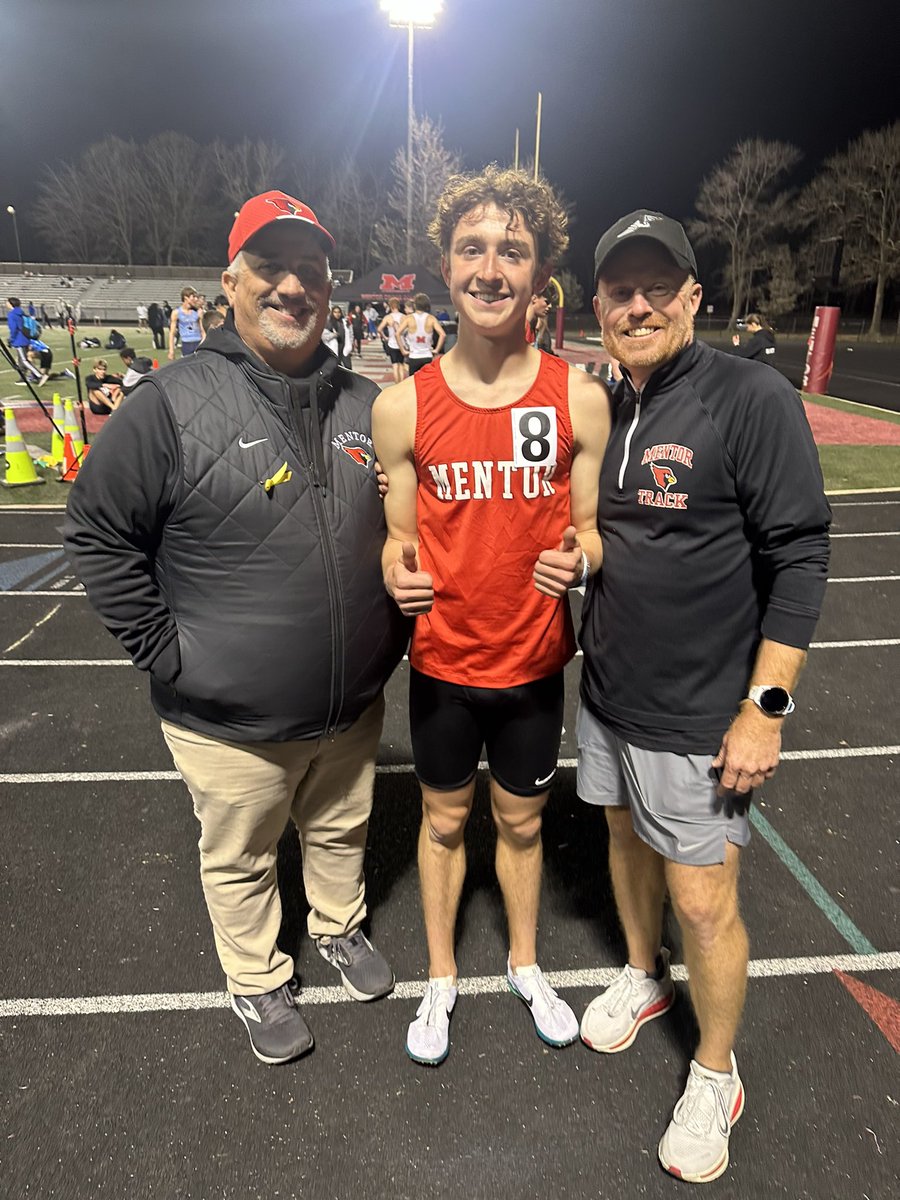 3 winners at the Mentor Cardinal Relays
<a href="/MentorAthletics/">MentorAthletics</a>