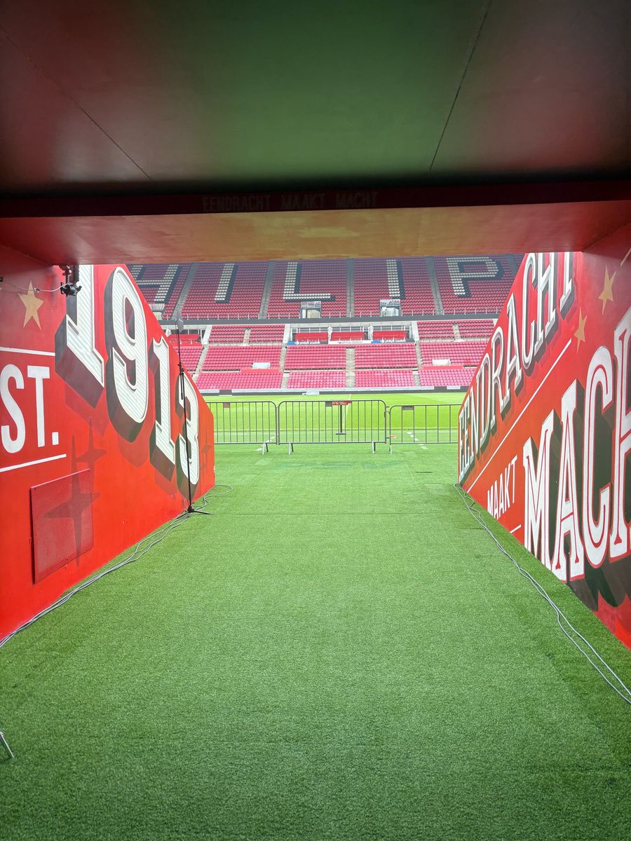 A group of a our players and coaches are on tour in the Netherlands, representing AFC Leyton at the Easter Open South Tournament. Before the football starts, they are enjoying a stadium tour at PSV

#ontour #easteropensouth #afcleyton #afcleytonclub