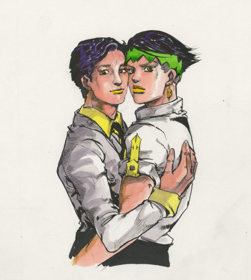 EMPORIOSMOM's tweet photo. HEARTBREAKING NEWS: Hirohiko Araki threatens to write another Rohan Kishibe spin-off https://t.co/rmWZKyLJty