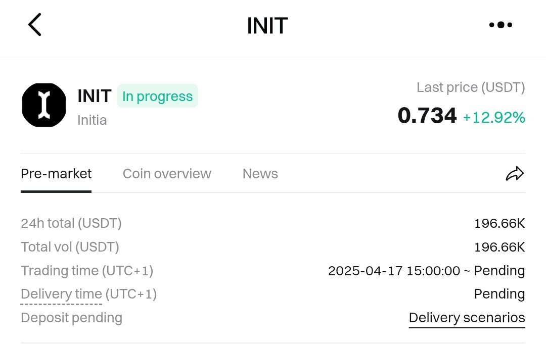 GOO_AAT's tweet image. $INIT just launched on #BitgetGlobal Pre-market and it’s looking pretty interesting.

It’s a modular L1+L2 setup made for app specific rollups kind of a Cosmos meets Optimism vibe.
Feels like one of those projects that could quietly become a big deal🔥
What other April listings…