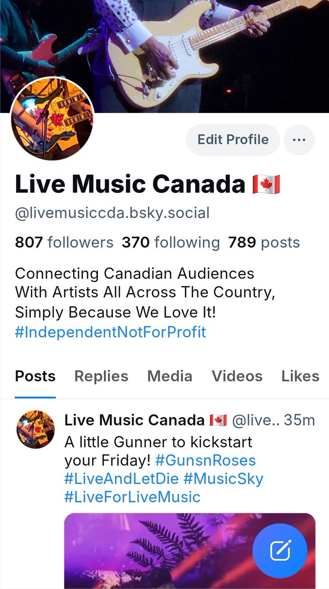 Live Music Canada 💙 tweet media