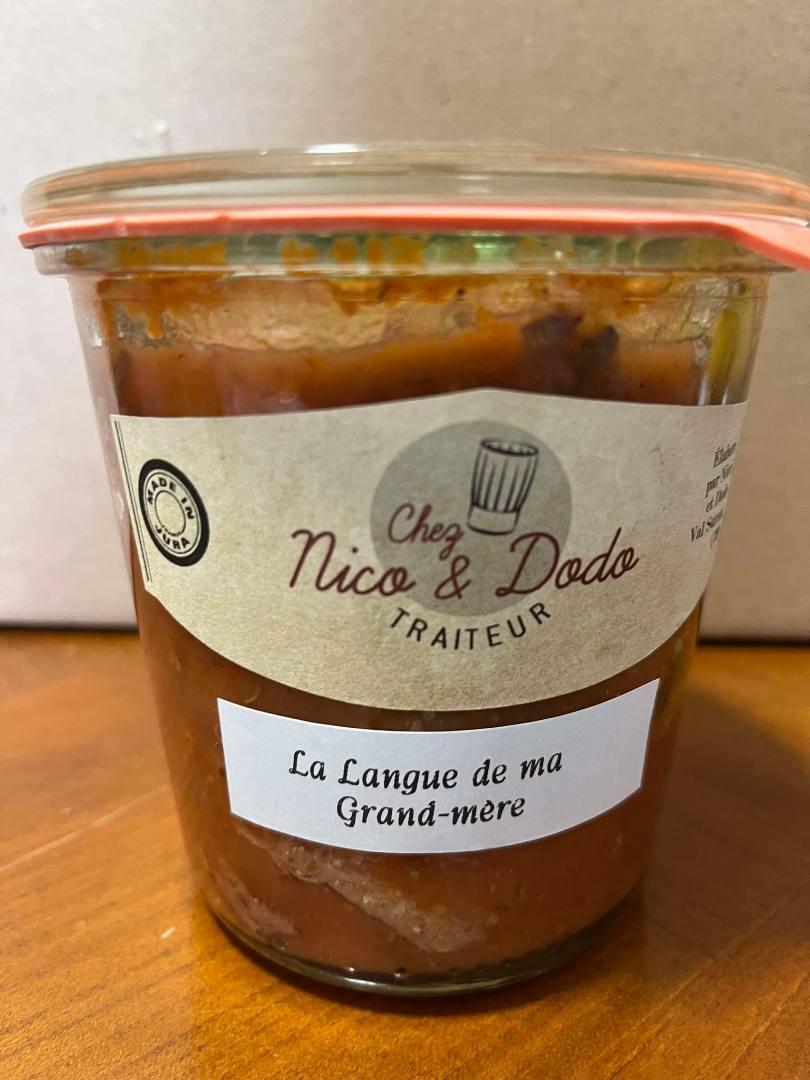 RappelConso's tweet photo. #RappelProduit La langue de ma grand mère - CHEZ NICO ET DODO Risques : Clostridium botulinum (agent responsable du botulisme) Motif : Non garantie de la stérilisation https://t.co/kFEG4sCfEw https://t.co/hh5Fc4hKgM
