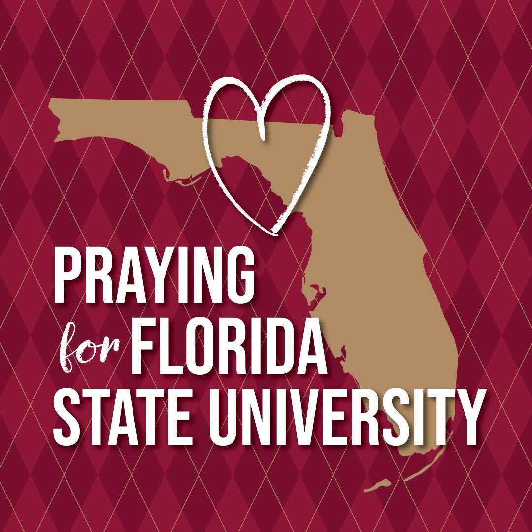 Thinking of all those impacted by this tragedy. Sending love. ❤️ <a href="/FloridaState/">Florida State University</a>