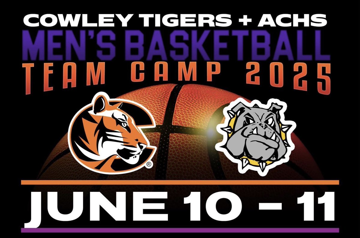 2025 Cowley Team Camp looking real 🔥🔥🔥

June 10 - Ark City, Winfield, Newkirk (OK) Tonkawa (OK), Ponca City(OK) Oxford, Central Burden, Augusta

June 11 - Midwest City (OK), Wichita Heights, Derby, Maize South, Wichita East, PC North (OK), Millwood (OK), Booker T (OK)

🍿