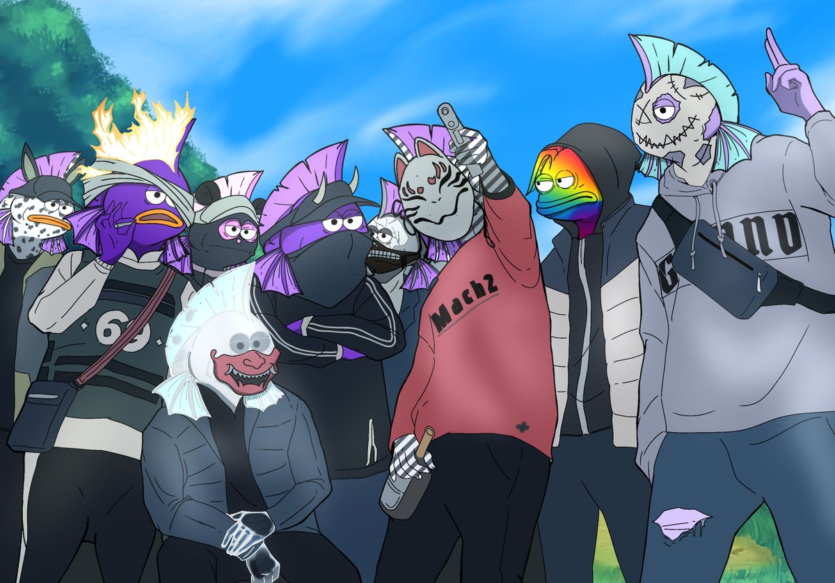 slmndNFT's tweet photo. the SLMND gang going into the weekend

spread those GSLMNDs https://t.co/DcmQXjpgXF