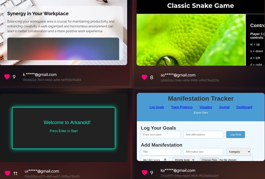 🏆 Kibb Building Contest Winners 🏆
Best Website: Workspace Synergy
Best Game: Multiplayer Snake

🎖 Runner Ups:
Game – Arkanoid
Website – Manifestation Tracker

Check out these apps and many more on:
kibb.ai/explore

All winners received a prize - check your wallets.