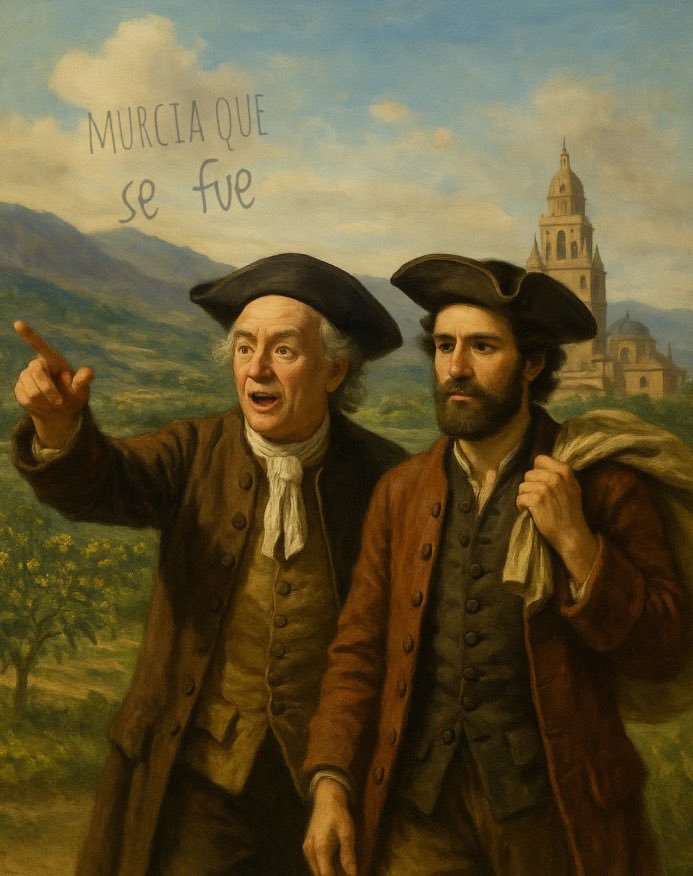 En 1770, Pietro Palmerini y Ferdinando Gasparro, piamonteses de raíz sefardí murciana, llegaron a nuestra región con secretos de seda. "¡Volvemos a la tierra ancestral!", exclamó Pietro al ver Murcia. Su sueño brillaba como capullos, mientras la envidia anidaba entre moreras.