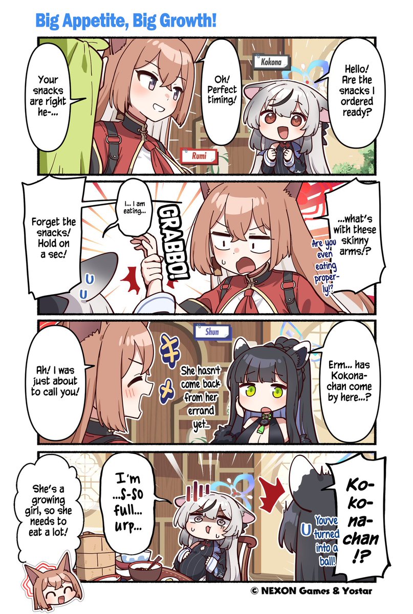 TheParacite's tweet photo. @Blue_ArchiveJP @parang9494 [EN Version]
[Blue Archive!] Ch. 216
It seems that Kokona-chan paid a vist to the Black Tortoise Promenade, but...

英語版です！ https://t.co/5dCP9LSMmS