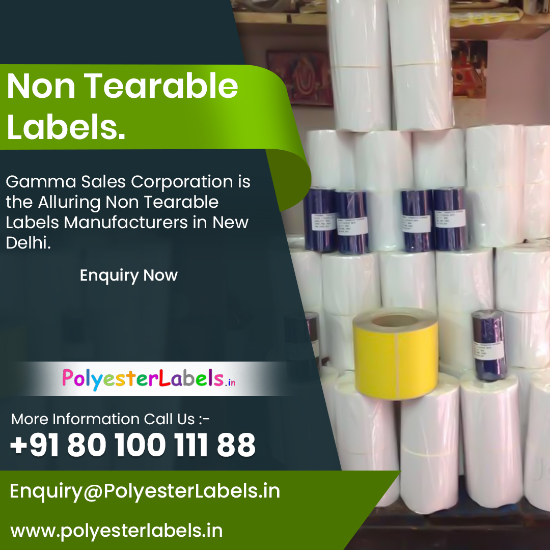 gamma_sale_Cor's tweet image. 🧷 Tough, Durable &amp;amp; Tear-Resistant – The Labels You Can Count On!
Premium-quality polyester labels that stand up to wear and tear, perfect for packaging, retail, and industrial use.

🌐 polyesterlabels.in/non-tearable-l…

#NonTearableLabels #DurableLabels #PolyesterLabels #LabelManufacturer