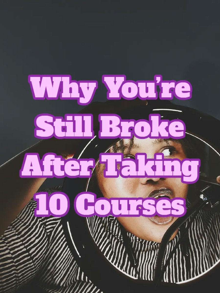 Xstabrownson's tweet image. Learning without execution is just expensive procrastination. You don’t need another course—you need to start doing. 
What’s the last skill you learned but never used? Let’s talk.  #MakeMoneyOnline #EntrepreneurMindset #ExecutionOverExcuses