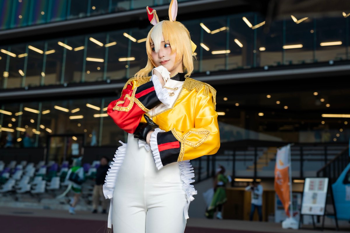 ⚠cosplay/コスプレ 】 ウマ娘🐴 デュランダル⚔️ 勝利を手にし、 我