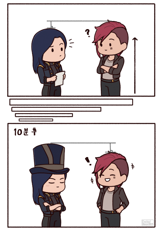 DaldalMoon1004's tweet photo. 아케인 케바에서 롤 케바가 되는 과정 #arcane #caitvi https://t.co/uvweuSXMmZ