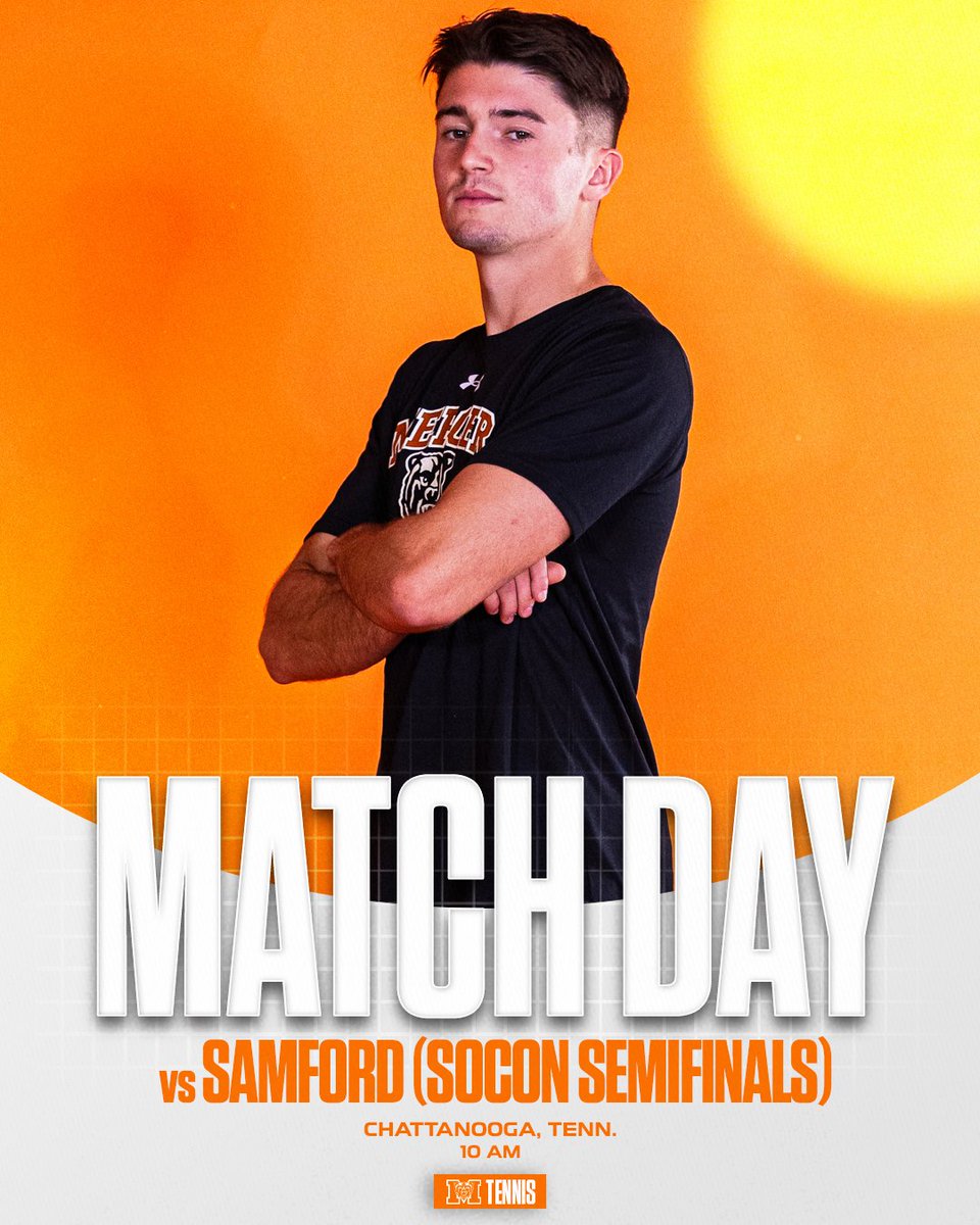Semifinal action

🆚 Samford
🕙 10 a.m.
📍 Chattanooga, Tenn. (SoCon Tournament)
🏟️ Champions Club
📊 bit.ly/4kUWSmU

#RoarTogether