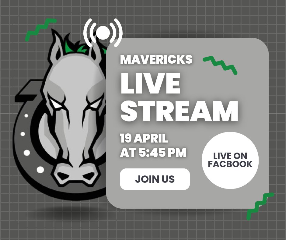 Despite the big man himself, Lee Shaw Photography, making his debut in net for the Mavericks against the Manchester Swarm, you will still be able to catch us on the live stream through his channel!

Faceoff at 5:45pm, you won't want to miss it!

UP THE OSS'
🐴💚🖤