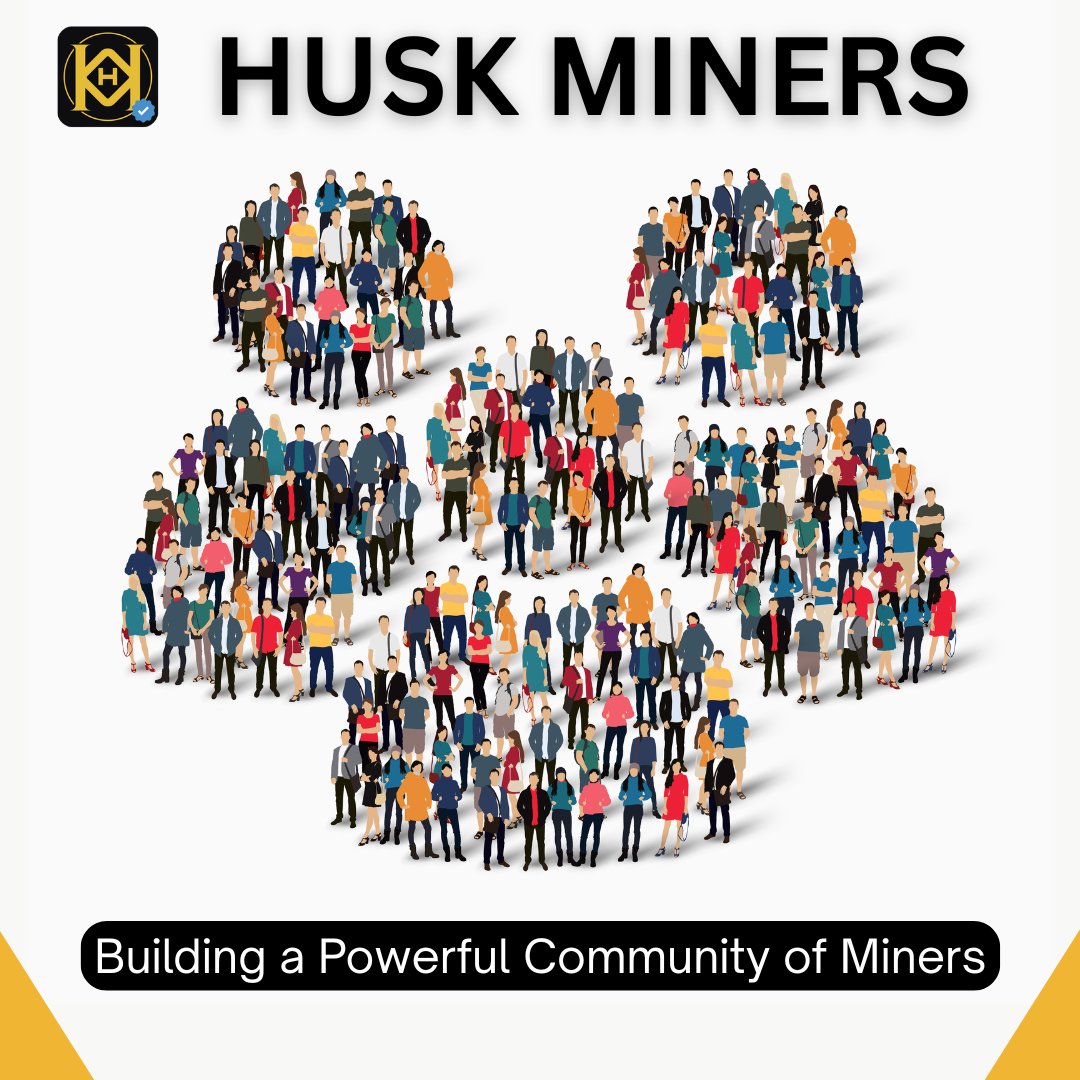 Husk Network is Building a Powerful Community of Husk Miners! 🚀💎
At Husk Network, we’re more than just a mining app ⛏️we’re building a thriving ecosystem of dedicated Husk Miners who believe in the future of digital rewards 💰📊.