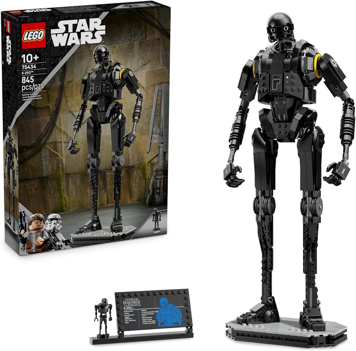 HeroesToys's tweet photo. LEGO Star Wars: Andor K-2SO Security Droid.
Now available.
Amazon🇺🇸US $89.99 https://t.co/vR5CnVUKNY
Amazon🇨🇦Canada $119.99 https://t.co/MgzYCa6oBl
Lego Store https://t.co/vAKvbp82sx
#Lego #RoqueOne #Andor #Affiliate https://t.co/7H8e9ElDHW
