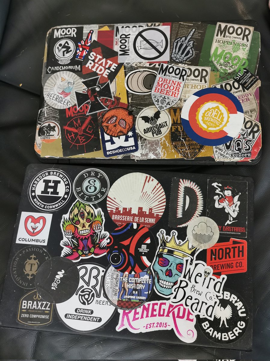 Justin R (@bigdogdrinks) on Twitter photo If hard drives could talk...
My old Laptops from the old Liberty Beer and <a href="/drinkmoorbeer/">Moor Beer Co.</a> days, including the first ever wholesale orders for <a href="/BeavertownBeer/">Beavertown Brewery</a> and <a href="/SirenCraftBrew/">Siren Craft Brew</a> amongst others.
Almost all of the UK Craft Beer history is on these two laptops. If hard drives could talk...
My old Laptops from the old Liberty Beer and <a href="/drinkmoorbeer/">Moor Beer Co.</a> days, including the first ever wholesale orders for <a href="/BeavertownBeer/">Beavertown Brewery</a> and <a href="/SirenCraftBrew/">Siren Craft Brew</a> amongst others.
Almost all of the UK Craft Beer history is on these two laptops.