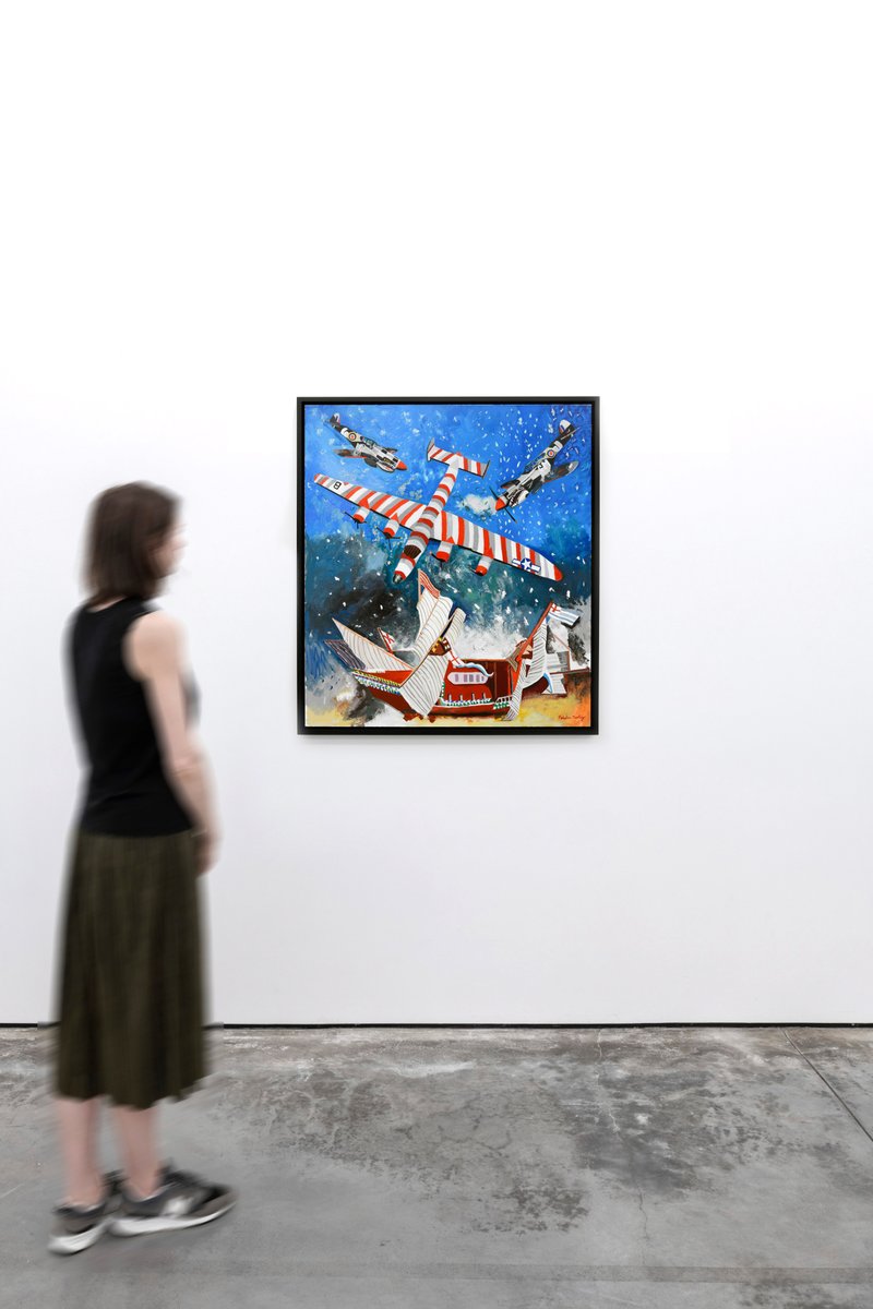 #MalcolmMorley
⠀
’The Island of the Day Before Regained’, 2013 by Malcolm Morley. Oil on linen, 106,5 x 97 cm.
Courtesy Gary Tatintsian Gallery and the artist.
#contemporaryart #oiloncanvas #oilonlinen #oilpainting #artcollector #todayartreport #garytatintsiangallery