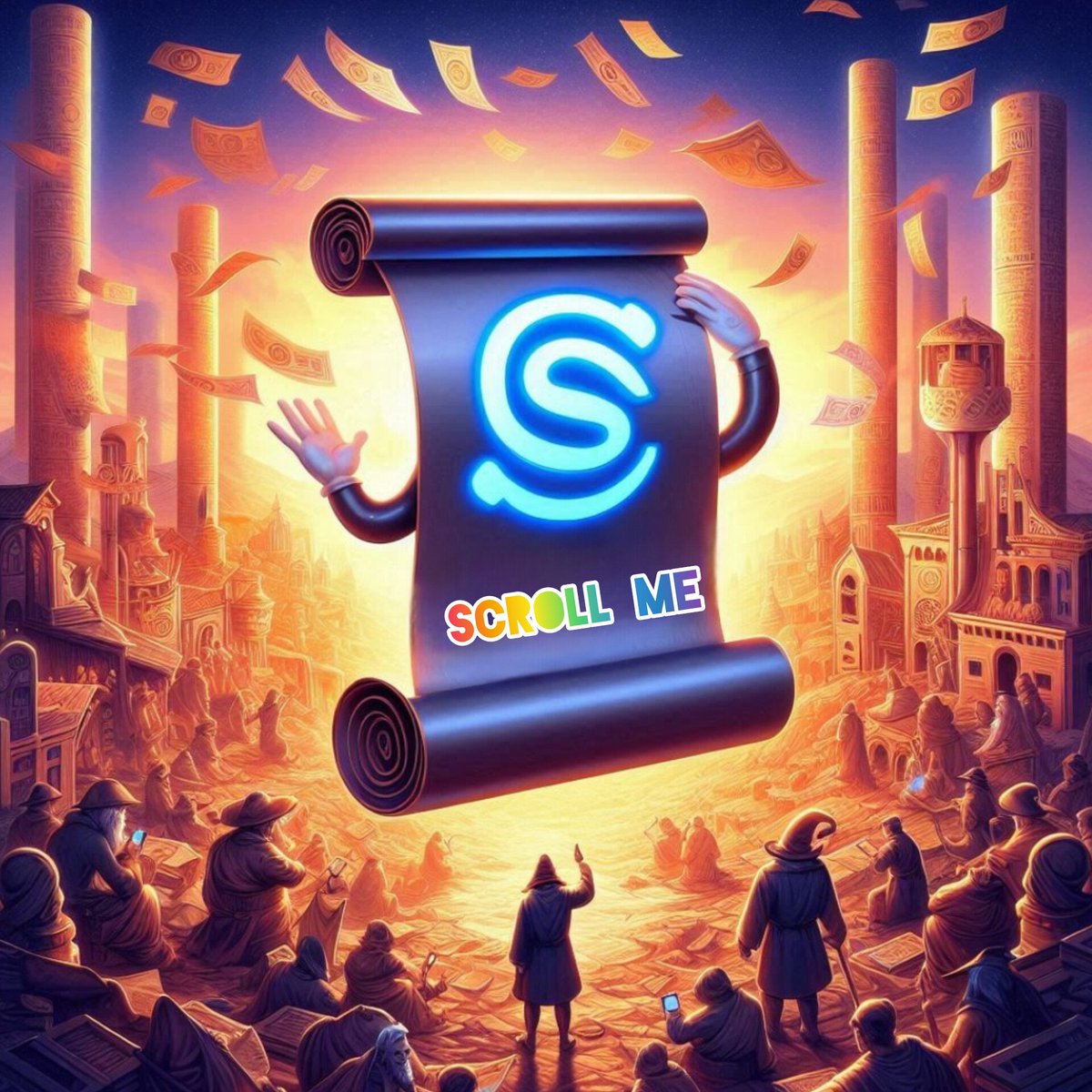 ScrollMe_BSC's tweet photo. Reimagining the scroll. 🖱️ The concept behind https://t.co/ODLgULtjlz aims to turn mindless scrolling into meaningful discovery. Stay tuned and claim the unimaginable future journey on new era ✨🚀 #Scrollme
#TechConcept #DigitalExperience
#BlockchainRevolution
#web3 #crypto https://t.co/SdwRenCxCY
