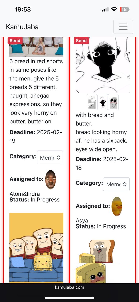 Skult (Studio) (@skultdao) on Twitter photo <a href="/BNB_on_BNB/">breadnbutter</a> Be careful, these scammers stole our art.
Check the dates below on our production website, produced in February.
Real project is on SOL <a href="/breadnbutter_69/">breadnbutter</a>
Dont get scammed.
RT for awareness. <a href="/BNB_on_BNB/">breadnbutter</a> Be careful, these scammers stole our art.
Check the dates below on our production website, produced in February.
Real project is on SOL <a href="/breadnbutter_69/">breadnbutter</a>
Dont get scammed.
RT for awareness.