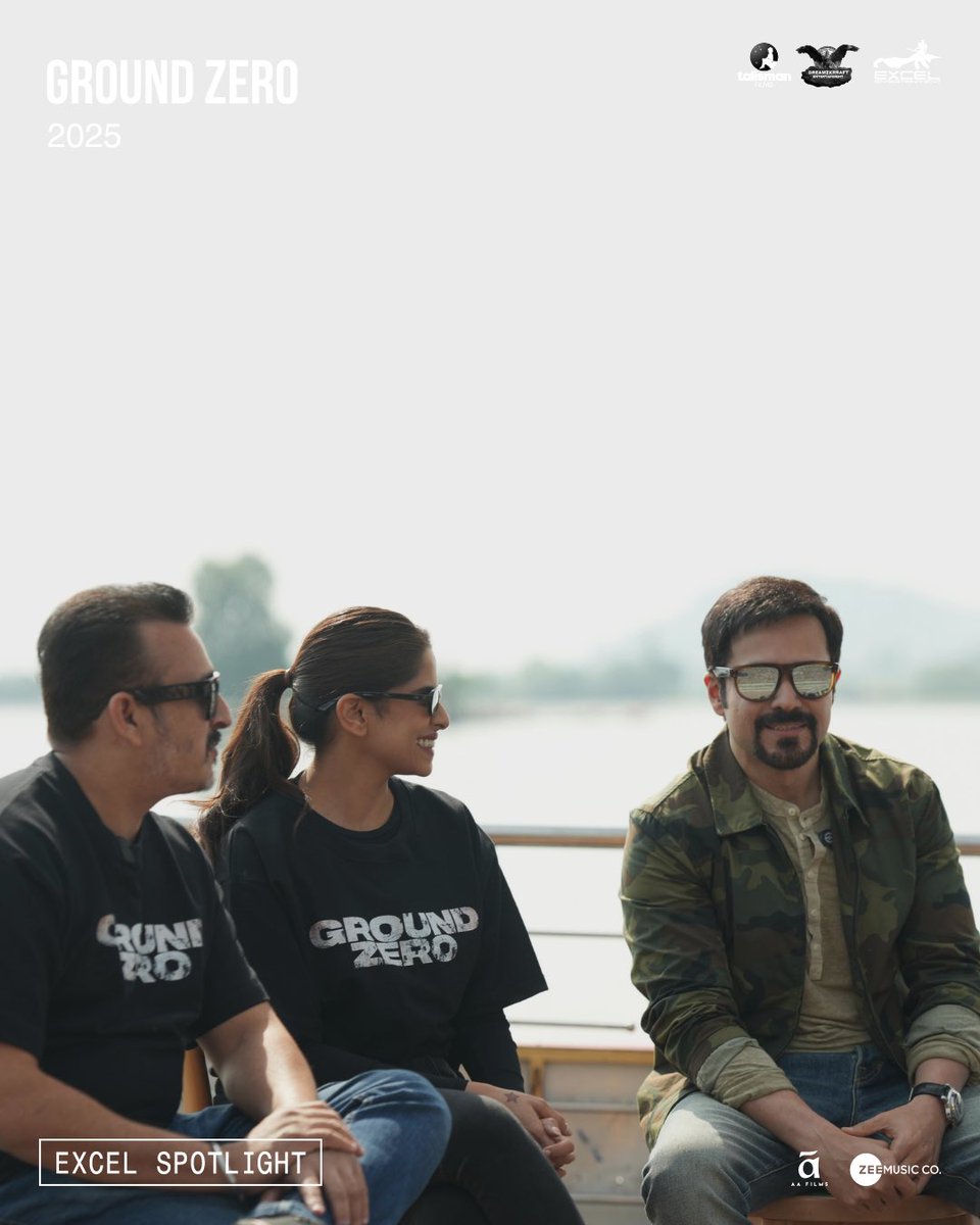 Excel Entertainment (@excelmovies) on Twitter photo Team Ground Zero spotted in Srinagar, Kashmir.
#GroundZeroAlbum out now. Ground Zero- in cinemas on 25th April.
<a href="/emraanhashmi/">Emraan Hashmi</a> <a href="/SaieTamhankar/">Sai</a> <a href="/zyhssn/">Zoya Hussain</a> <a href="/rdeepakparamesh/">Deepak Paramesh</a> #LalitPrabhakar #RockeyRaina <a href="/tejasdeoskar/">Tejas Prabha Vijay Deoskar 🇮🇳</a> <a href="/ritesh_sid/">Ritesh Sidhwani</a> <a href="/FarOutAkhtar/">Farhan Akhtar</a> <a href="/sanchit421/">Sanchit Gupta</a> <a href="/iampriyadarshee/">Priyadarshee</a> @J10kassim Team Ground Zero spotted in Srinagar, Kashmir.
#GroundZeroAlbum out now. Ground Zero- in cinemas on 25th April.
<a href="/emraanhashmi/">Emraan Hashmi</a> <a href="/SaieTamhankar/">Sai</a> <a href="/zyhssn/">Zoya Hussain</a> <a href="/rdeepakparamesh/">Deepak Paramesh</a> #LalitPrabhakar #RockeyRaina <a href="/tejasdeoskar/">Tejas Prabha Vijay Deoskar 🇮🇳</a> <a href="/ritesh_sid/">Ritesh Sidhwani</a> <a href="/FarOutAkhtar/">Farhan Akhtar</a> <a href="/sanchit421/">Sanchit Gupta</a> <a href="/iampriyadarshee/">Priyadarshee</a> @J10kassim