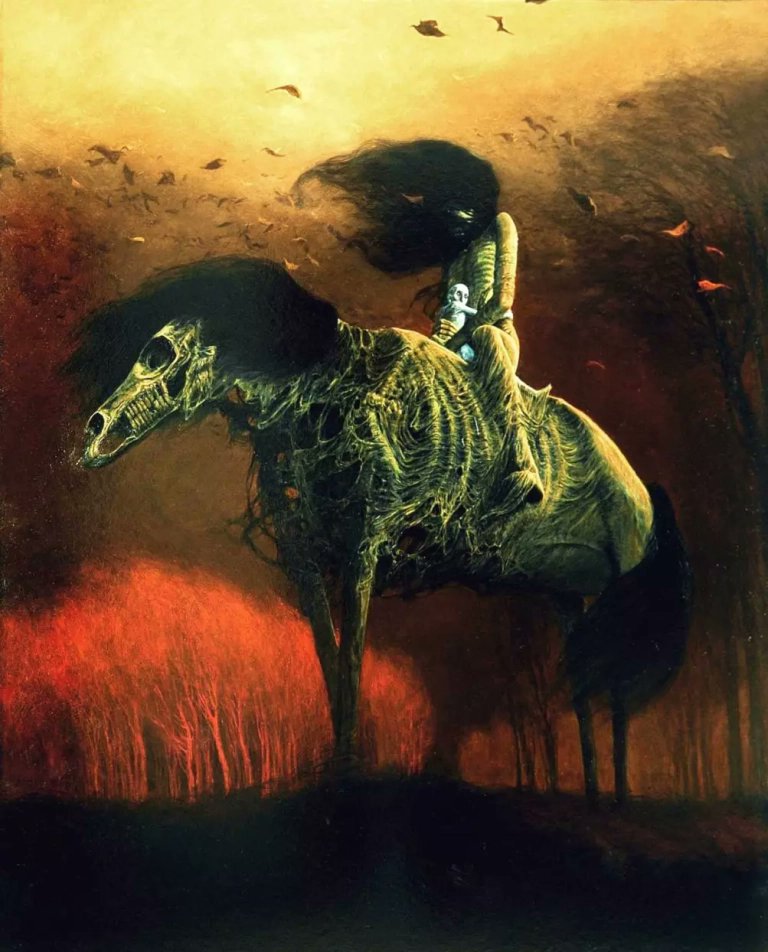 atreya2112's tweet image. #Vss365 #Segmentation

This time around us,
Walking,
In segmentation..
If only we could listen
Through the stillness
Of the mind,
And see that we are one~
We would not be living
In these textures..
                 Of exclamations,

#WritingCommunity 

Art by Zdzisław Beksiński