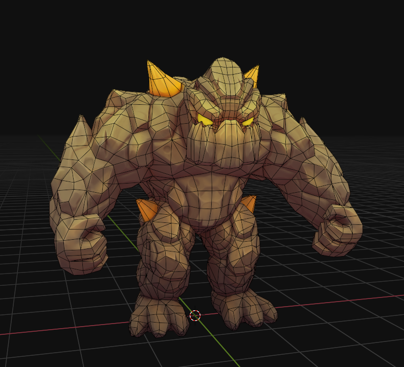 Stylized Stone Golem

#roblox #RobloxDev #3d #Blender #ZBrush #3dmodeling #3DCoat #Handpainting