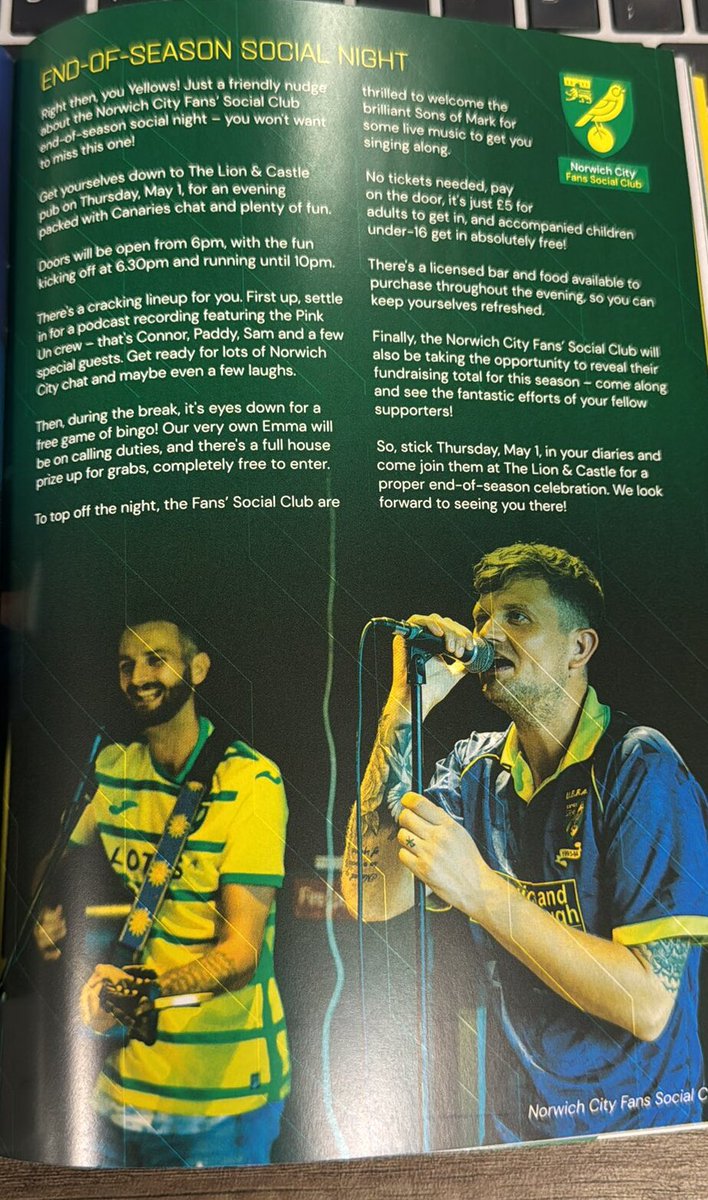 Norwich City FSC tweet media