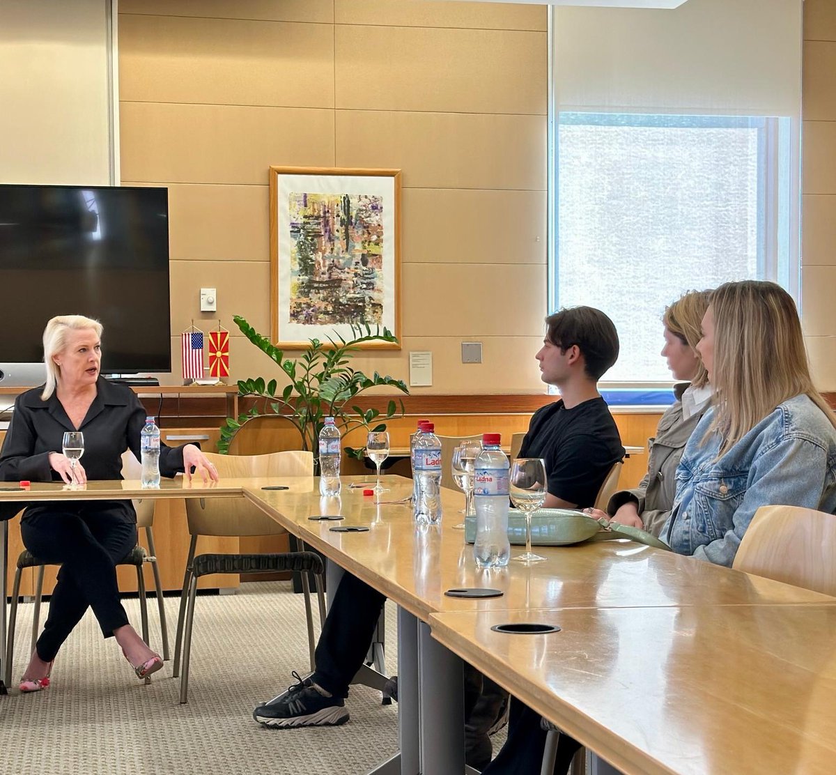 Had a great conversation today with the inspiring #BOLD Young Balkan Leaders fellowship program participants!  I know they’ll have a great experience in the U.S., and looking forward to hearing about their discussions at @syracuseu and with NYC’s entrepreneur community upon their