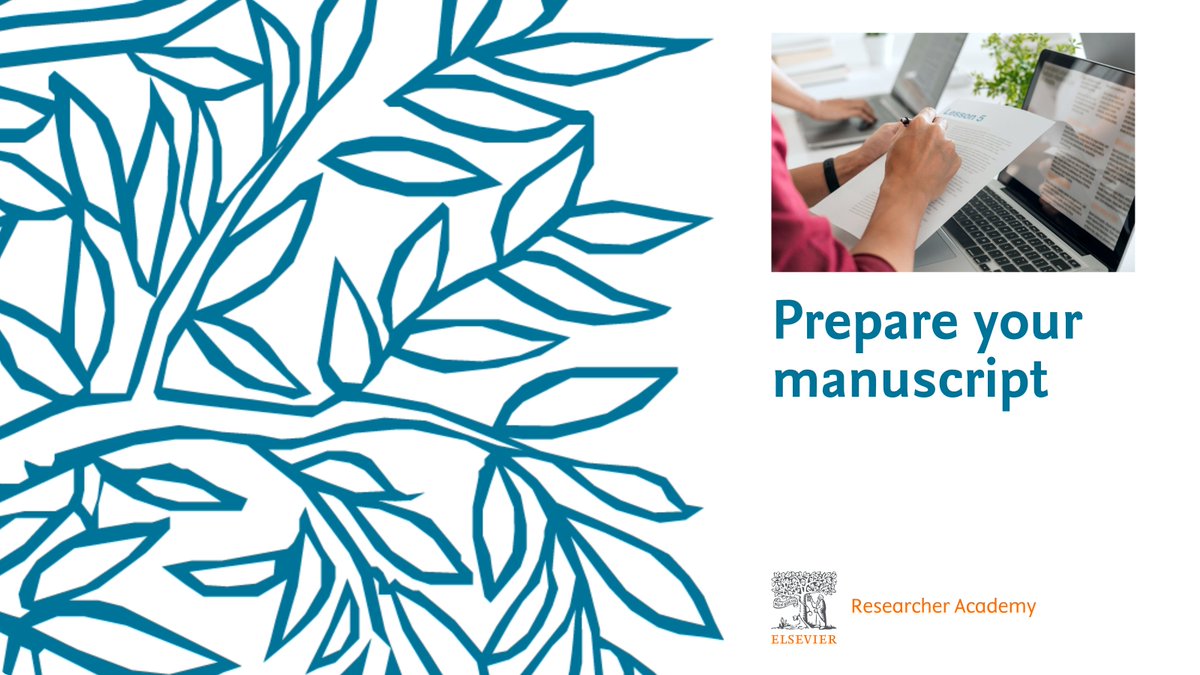 Ready to share your research? Discover essential tips for structuring, proofreading, and refining your manuscript to communicate your findings effectively. 

Link: spkl.io/6011fxQPW 

#ManuscriptPreparation #AcademicWriting #ResearchPublication #ResearcherAcademy #Elsevier