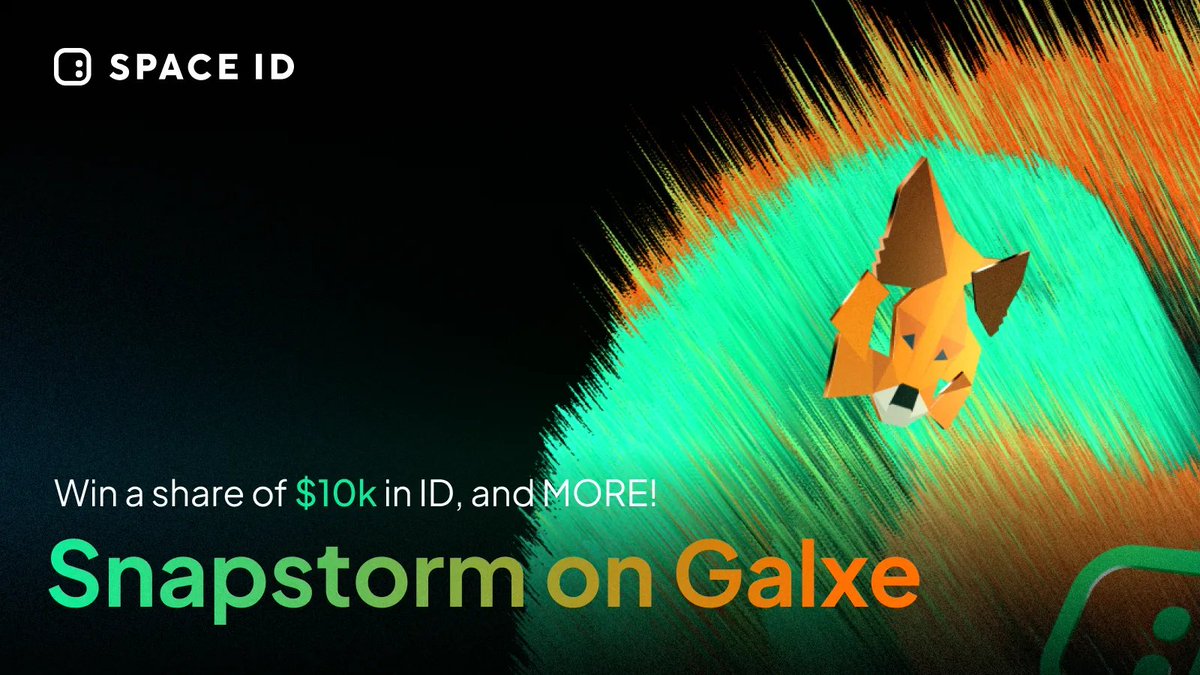 SnapStorm just went Intergalactic 🌪️⚡

 Now live on <a href="/GalxeQuest/">Galxe Quest</a> quests, same comp, new path.

Holders of .g domains from <a href="/GravityChain/">Gravity</a> or other SPACE ID domains receive 2x the rewards 🥳

Chase the storm, and join here👇
go.space.id/SnapStormGalxe
